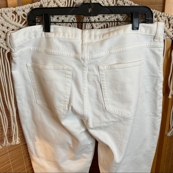 Everlane High Waist Ankle Jeans White Size 16 (33) - Picture 8 of 13